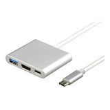 Conversor Tipo C A Hdmi Usb Tipo C 4k Metal Macbook Pro iPad