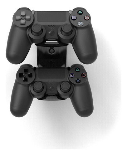 Suporte De Parede 2 Controles Playstation4 Ps4 Apoio Cor Preto