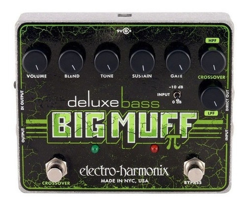 Pedal Distorsion Bajo Electro Harmonix Deluxe Bass Big Muff