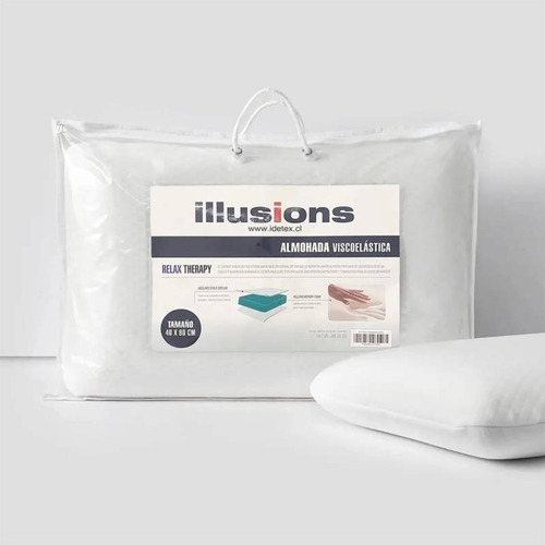 Almohada Illusions Viscoelastica Con Memory Foam