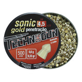 Chumbinho 4.5 Technogun Sonic Gold Penetração 9,33gr 500un