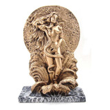 Deusa Lilith Grega Decoração Estatueta 17,5cm Resina Enfeite Cor N/a