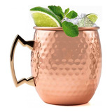 Set De 4 Mug Moscow Mule Vasos Cobre Cóctel 500cc