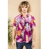 Camisa Hawiana Premium Pre-lavada 