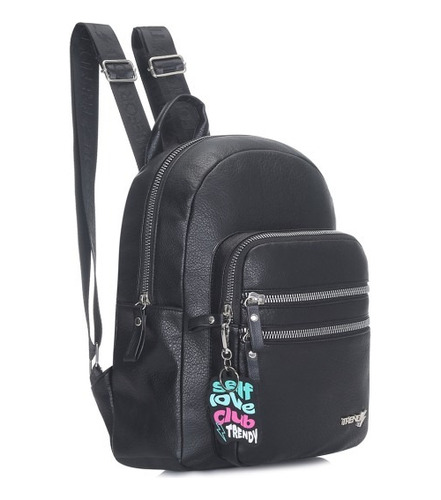 Mochila Cartera Everlast Anti Robo Eco Cuero Diseño Mujer