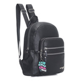 Mochila Cartera Everlast Anti Robo Eco Cuero Diseño Mujer