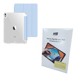 Smart Case P iPad Air 4 Proteção Total + Película Paperlike