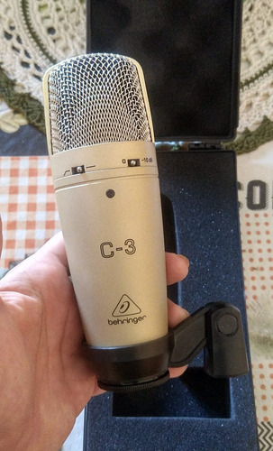 Microfono Behringer C-3 Color Dorado