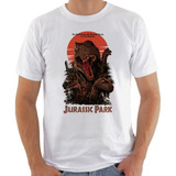 Camiseta Camisa Jurassic Park Dinossauros Filme Animes