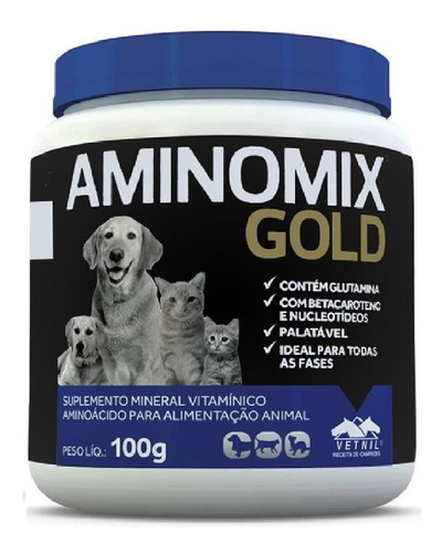 Aminomix Gold 100g - Vetnil