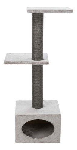 Trixie.  Torre Para Gatos Con Postes Rascadores, Gris