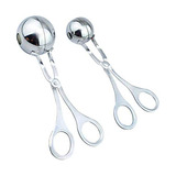 2 Pcs Pinzas De Acero Inoxidable Hacer Bolas De Carne, ...