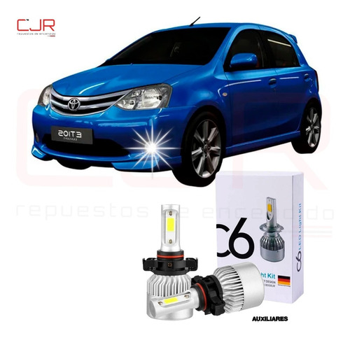 Lampara Creeled Toyota Etios Faros Auxiliares Busca Huellas