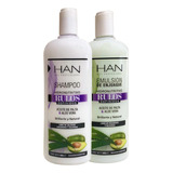 Shampoo + Enjuague Hidronutritivo Rulos Definidos - Han 