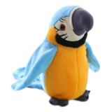 Peluche De Lorito Perico Musical Juguete Interactivo Habla