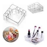 Organizador De Acrilico 8 Divisores Porta Cosmeticos Makeup