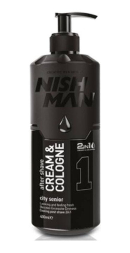 Aftershave Crema & Colonia City Senior Nº1 400ml Nishman