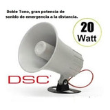 Sirena Dsc Exterior 12v 20w 105db Con Gabinete Metalico 