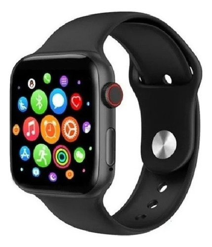 Smartwatch T500 Touch Screen Bluetooth Llamadas Podómetro Caja Negro