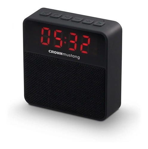 Radio Reloj Despertador Bluetooth Hasta 32 Gb Con Parlante 