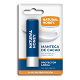 ! Balsamo Labial Manteca Cacao Natural Honey Humectante