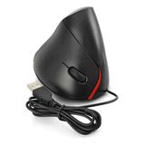 Mouse Vertical Ergonomico 6d Con Cable Mano Derecha Usb 