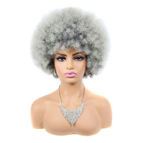 Peruca Front Lace Cabelo Humano Cacheada Afro. -