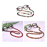 Pack 3 Correas Strap Para Lentes O Gafas De Sol Full Moda