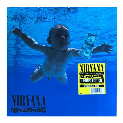 Nirvana - Nevermind Lp Mas 7 Inch Vinilo
