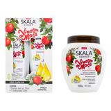 Kit Skala Shampoo Acondicionador Y Mascara Vinagre Maca Bp