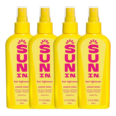 Aclarador De Cabello Sun In Hair Lightener Spray Original 4p | Envío gratis