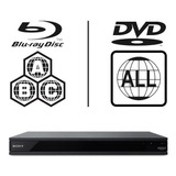 Reproductor Bluray Dvd Sony Ubp-x800 Multizona 4k Uhd 220v