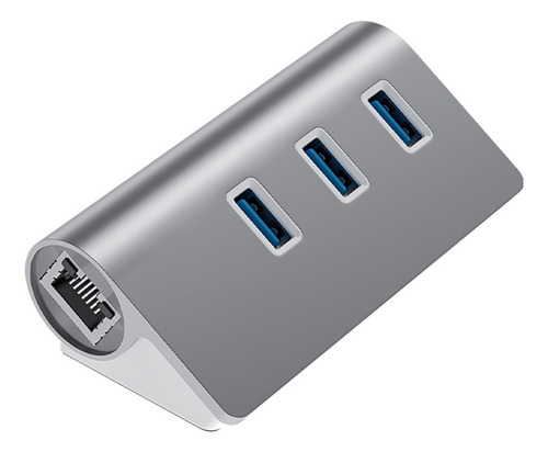 Hub Usb 3.0 De 3 Puertos Usb+puerto Gigabit Ethernet De 5 Gb