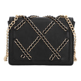 Bolso Negro Crossbody 865-36