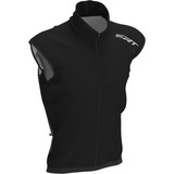 Colete Corta Vento Ert Preto Liso Ciclismo Bike Ciclismo