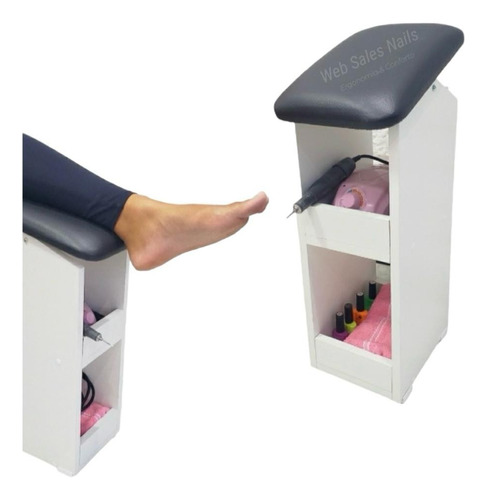 Suporte Para Pés/perna Para Pedicure E Manicure 