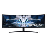 Monitor Curvo Samsung Odyssey Neo G9 49 Cor Preto/branco 100v/240v