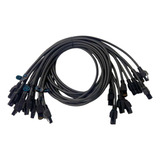 Set 10 Cable Red Utpcat6 Blindado Ethernetrj45 Pantallas Led
