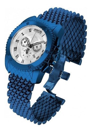Reloj Invicta Hombres Azul Reserve Mesh 23342 100% Original