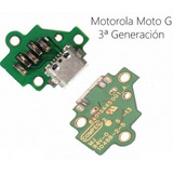 Conector De Carga Moto G3