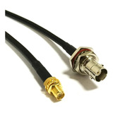 Cable 30cm Conector Bnc Hembra A Sma Hembra Wifi Antena 