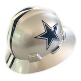 Casco De Seguridad Msa Plata Nfl Dallas Cowboys 