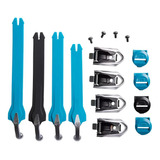 Repuesto Bota Moto Instinct Strap Kit 22 Celeste Fox