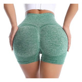 Short Lift Butt Bermuda High Waist Fitness Woman