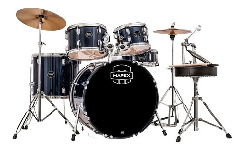 Batería Mapex Prodigy + Fierros + Platillos + Banqueta