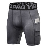 Bermuda De Compressão Segunda Pele Legging Pro Masculina 