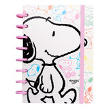 Cuaderno Inteligente Loop Con Disco A5 Snoopy Mooving