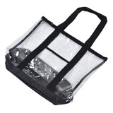 Bolsa De Playa Transparente, Impermeable, De Pvc Transparent