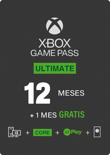 Game Pass Ultimate 12 Meses + 1 Gratis