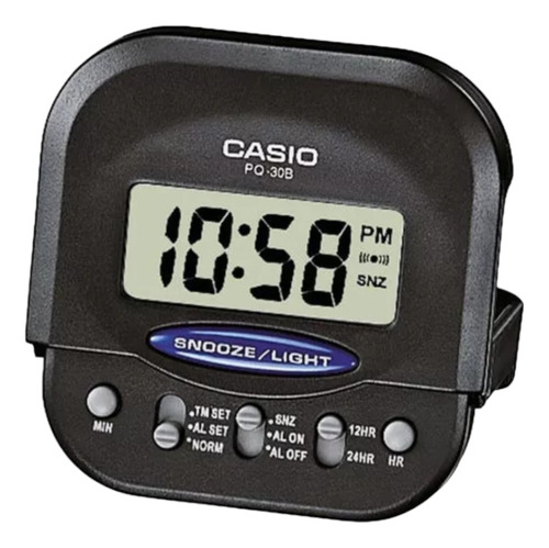 Reloj De Mesa Digital Casio Pq30